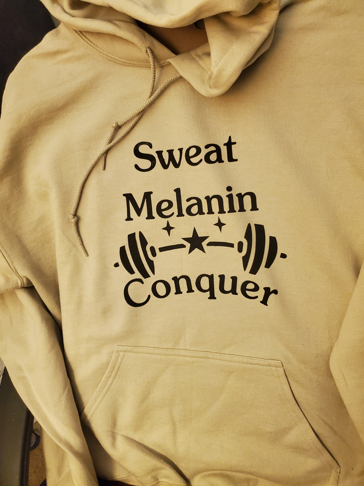Sweat Melanin Conquer Hoodie – Love On Melanin