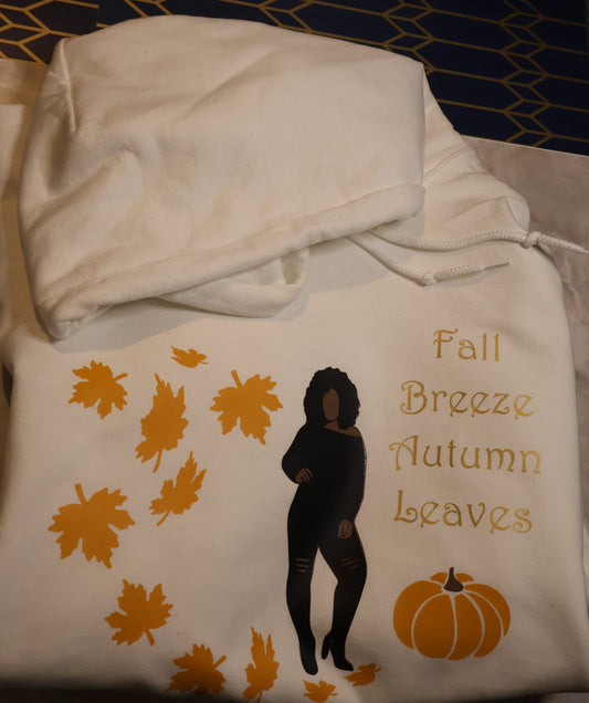 Fall Breeze Autumn Leaves Hoodie