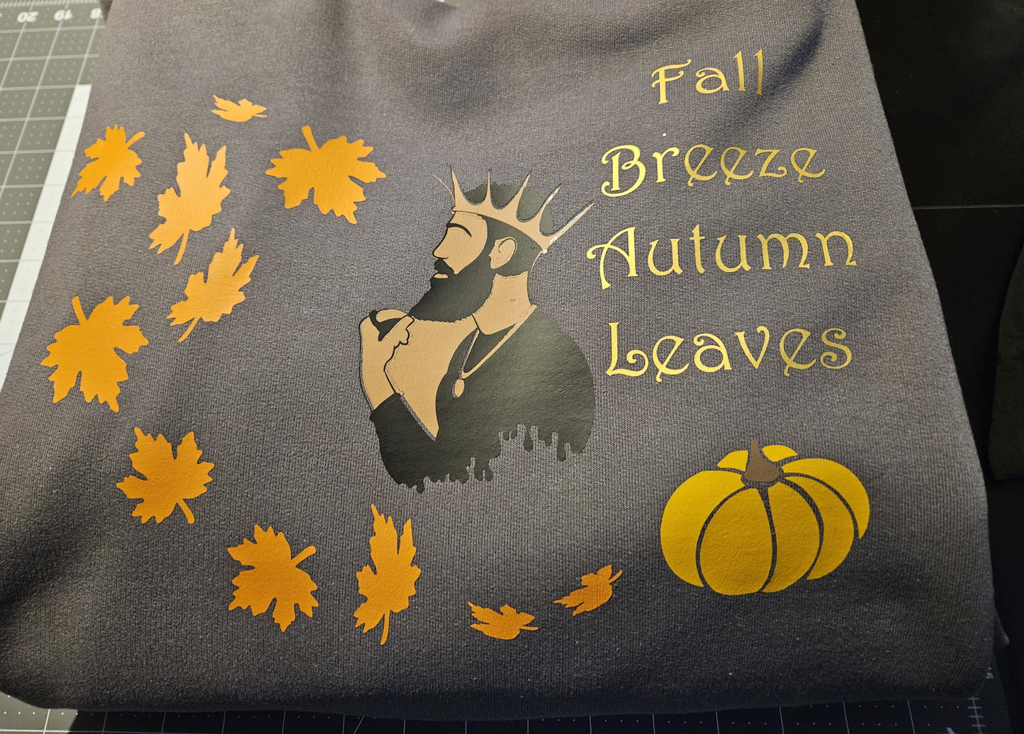 Fall Breeze Autumn Leaves Hoodie