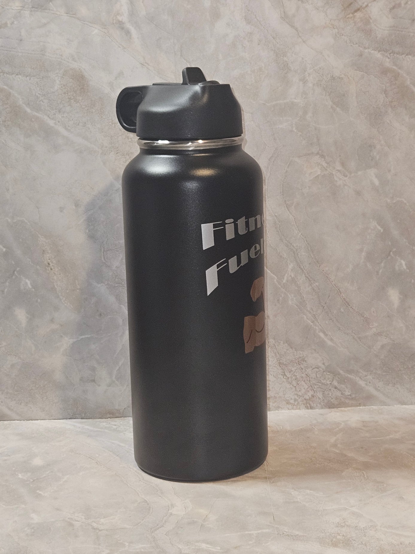 Fitness Fueled Steel Bottle