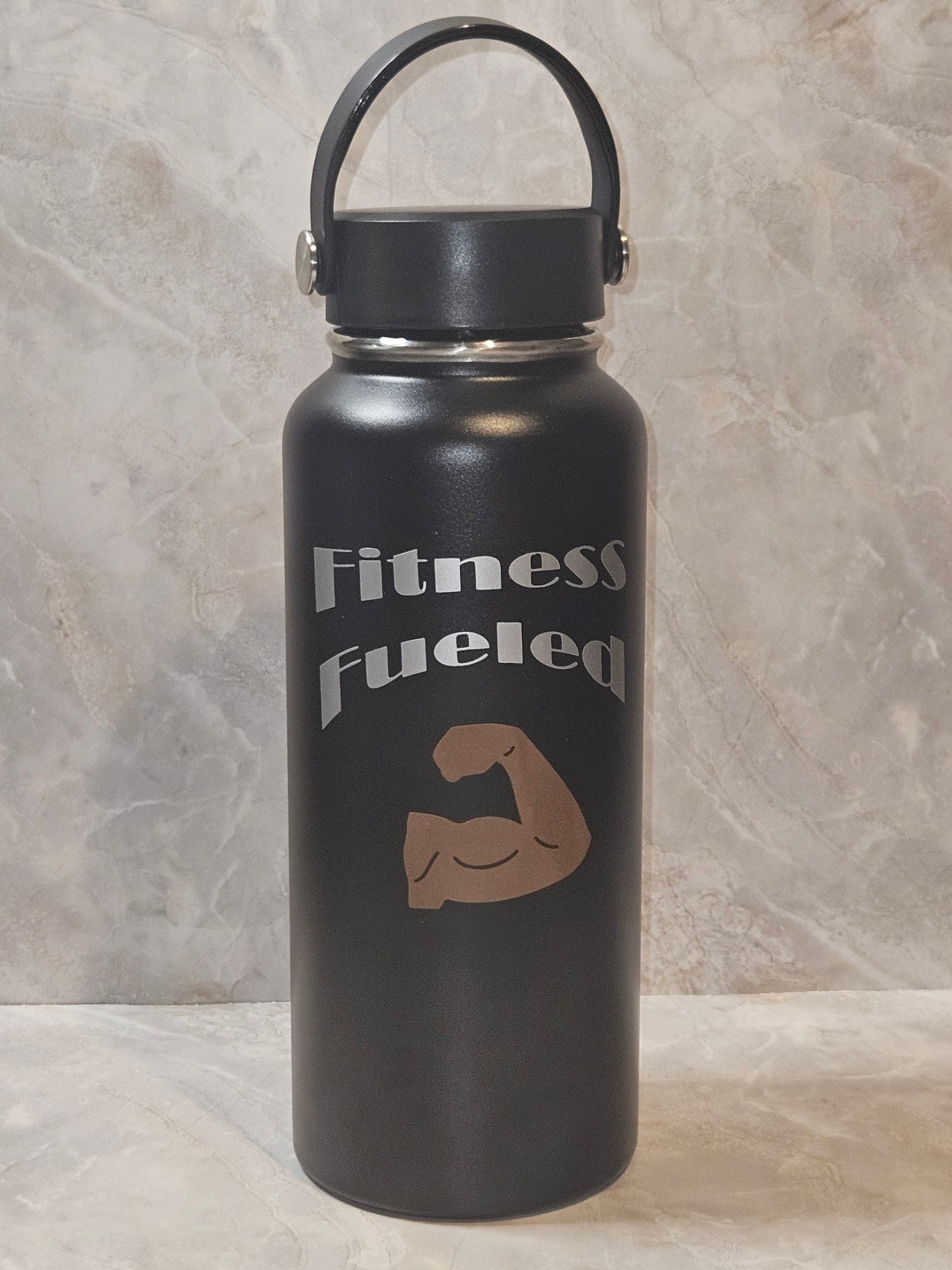 Fitness Fueled Steel Bottle