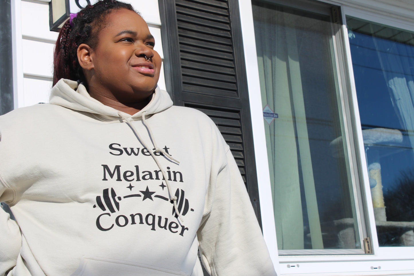 Sweat Melanin Conquer Hoodie