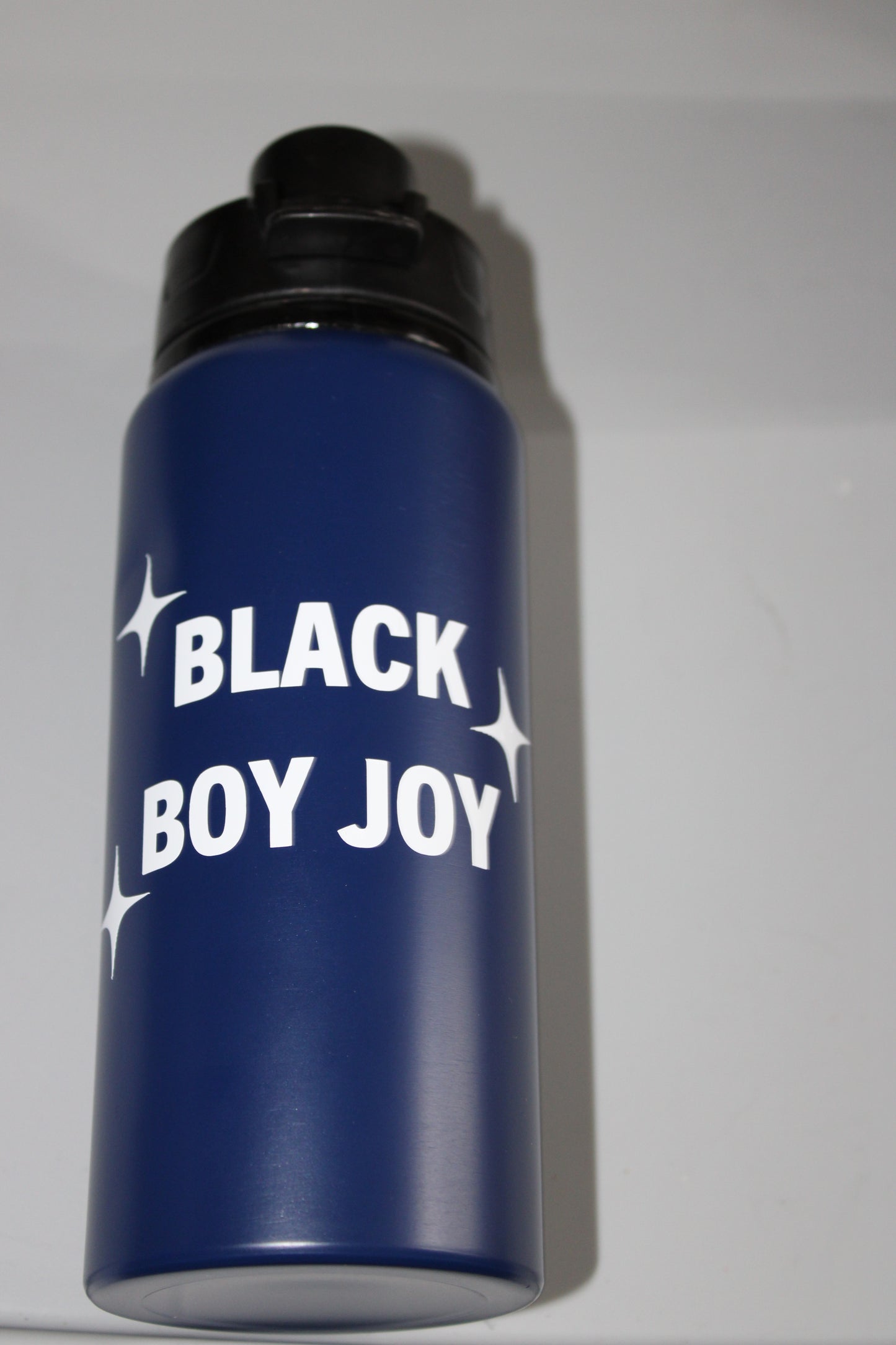 Black Boy Joy Water Bottle