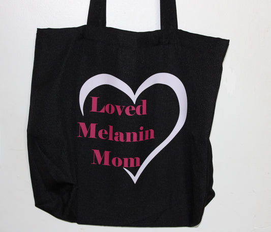 Loved Melanin Mothers Tote Bag