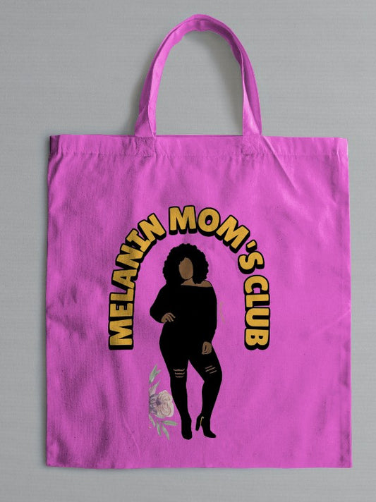 Melanin Mom's Club Tote Bag