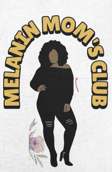 Melanin Mom's Club Sticker