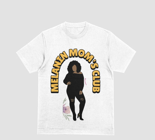 Melanin Mom Club T-shirt